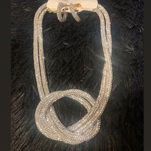 Necklace with earrings